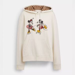 NWT Disney X Coach Ice Skate Motif Hoodie size‎ XS